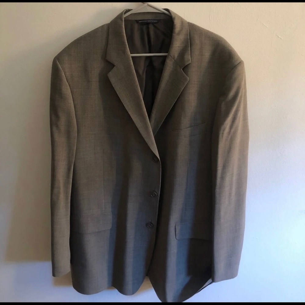 Brooks Brothers Italian Wool Suit Jacket 46R